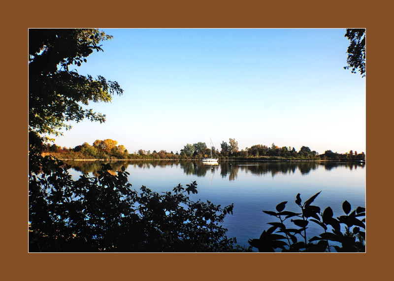 Boat in the lake- 01