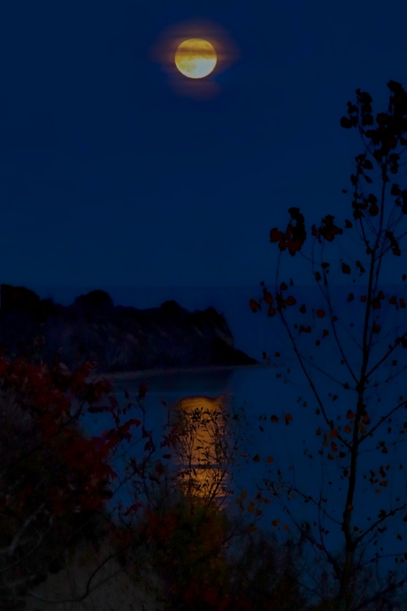 Moonrise at Eastpoint in Scarborough- 01