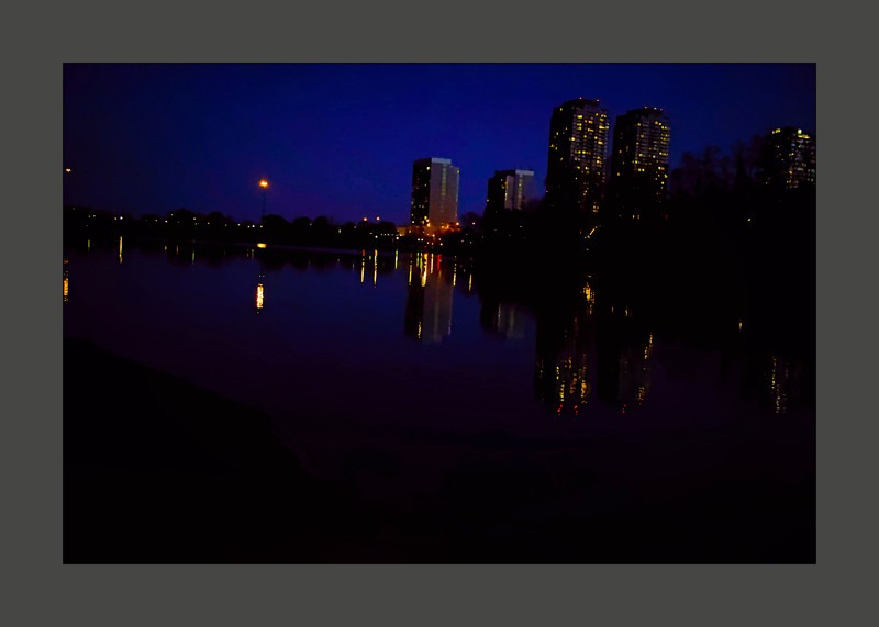 Night by Grenadier Pond at High Park- 00