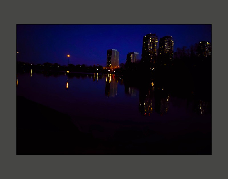 Night by Grenadier Pond at High Park- 01