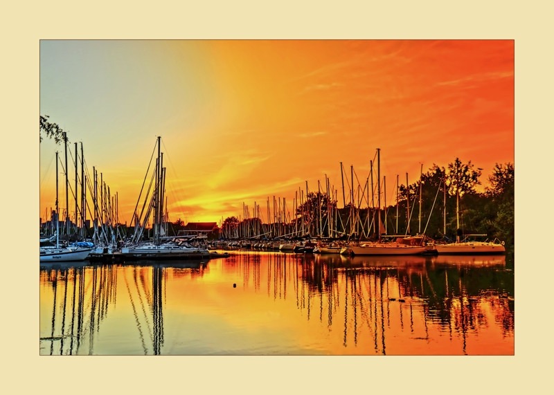 Ash bridge Bay Golden Sunset- 01